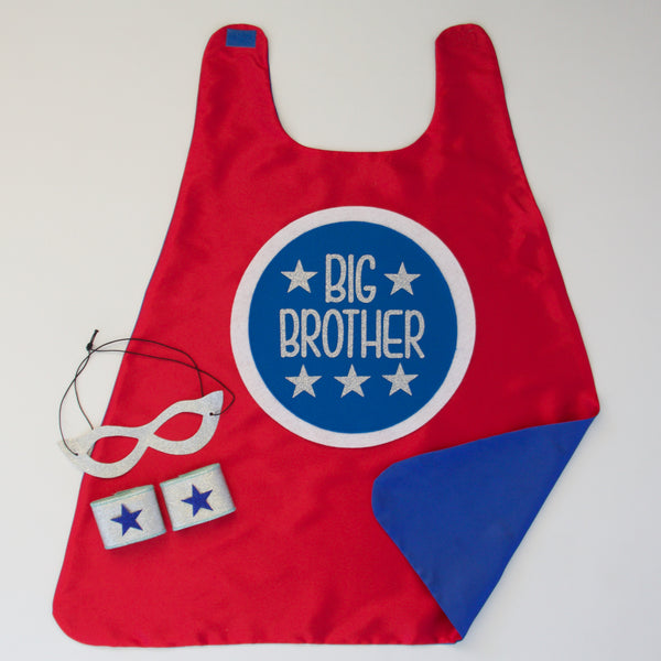 BIG BROTHER CAPE - RED/BLUE
