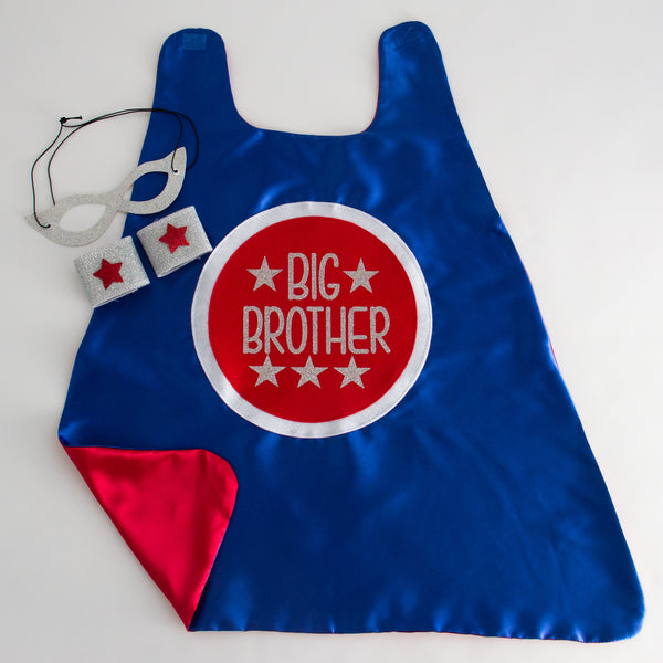 BIG BROTHER CAPE - BLUE/RED